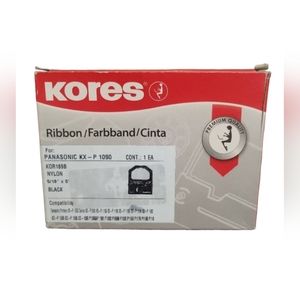 Kores Panasonic Ribbon for KX-P 1090 Black KOR189B